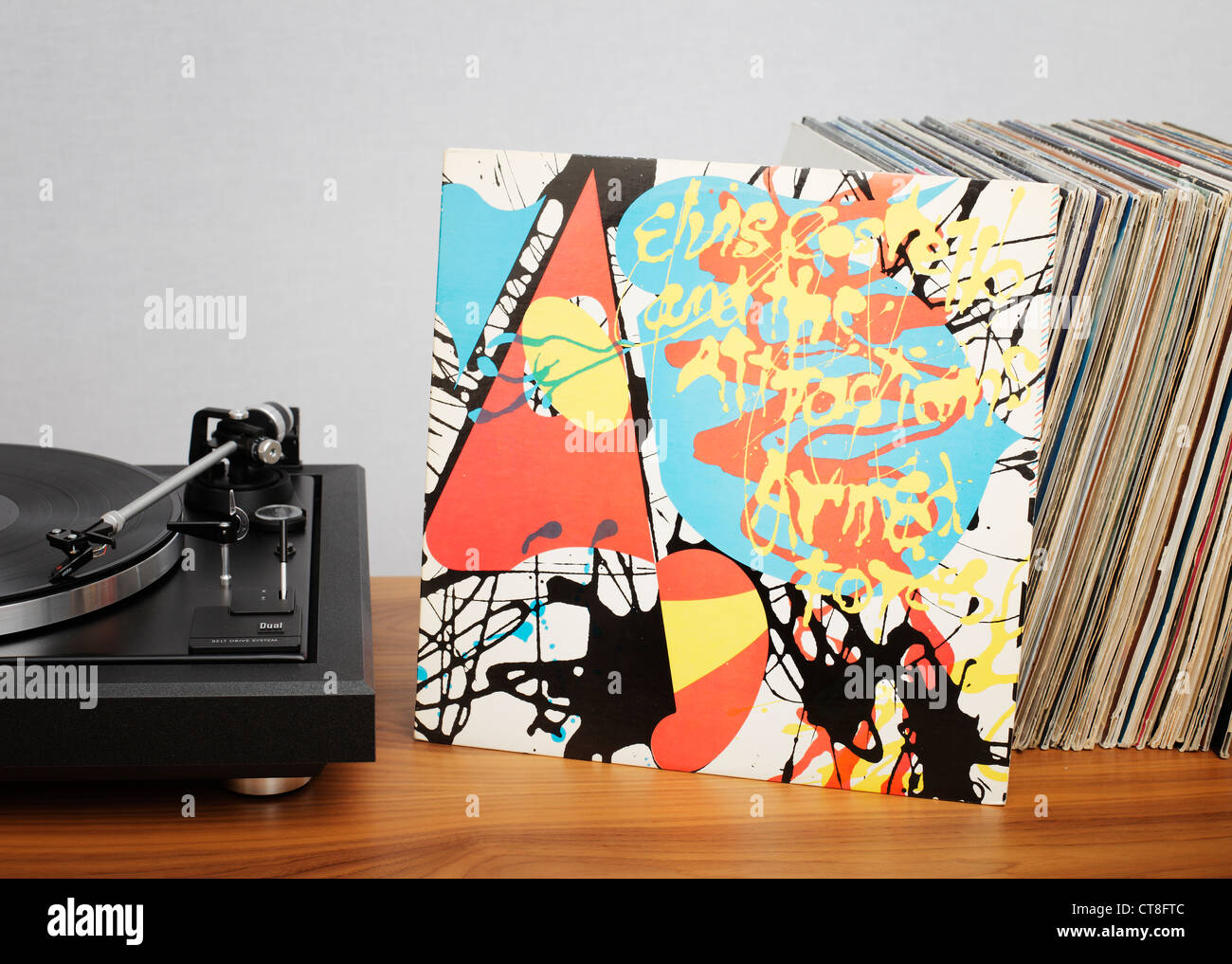Forze Armate è Elvis Costello del terzo album. Foto Stock