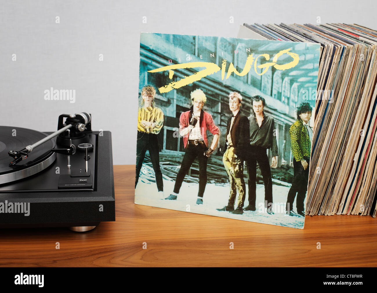 Album 'Nimeni su Dingo' dalla band finlandesi dingo. Pubblicato in 1984 ed è diventato un grande successo in Finlandia. Foto Stock