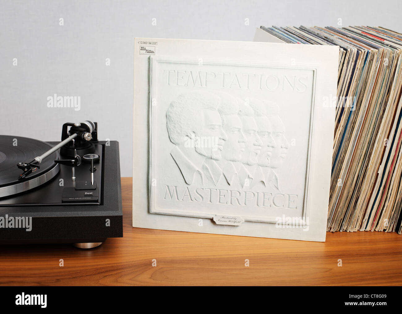 Capolavoro è un 1973 album di tentazioni per il Gordy (Motown) etichetta, prodotta e scritta da Norman Whitfield. Foto Stock