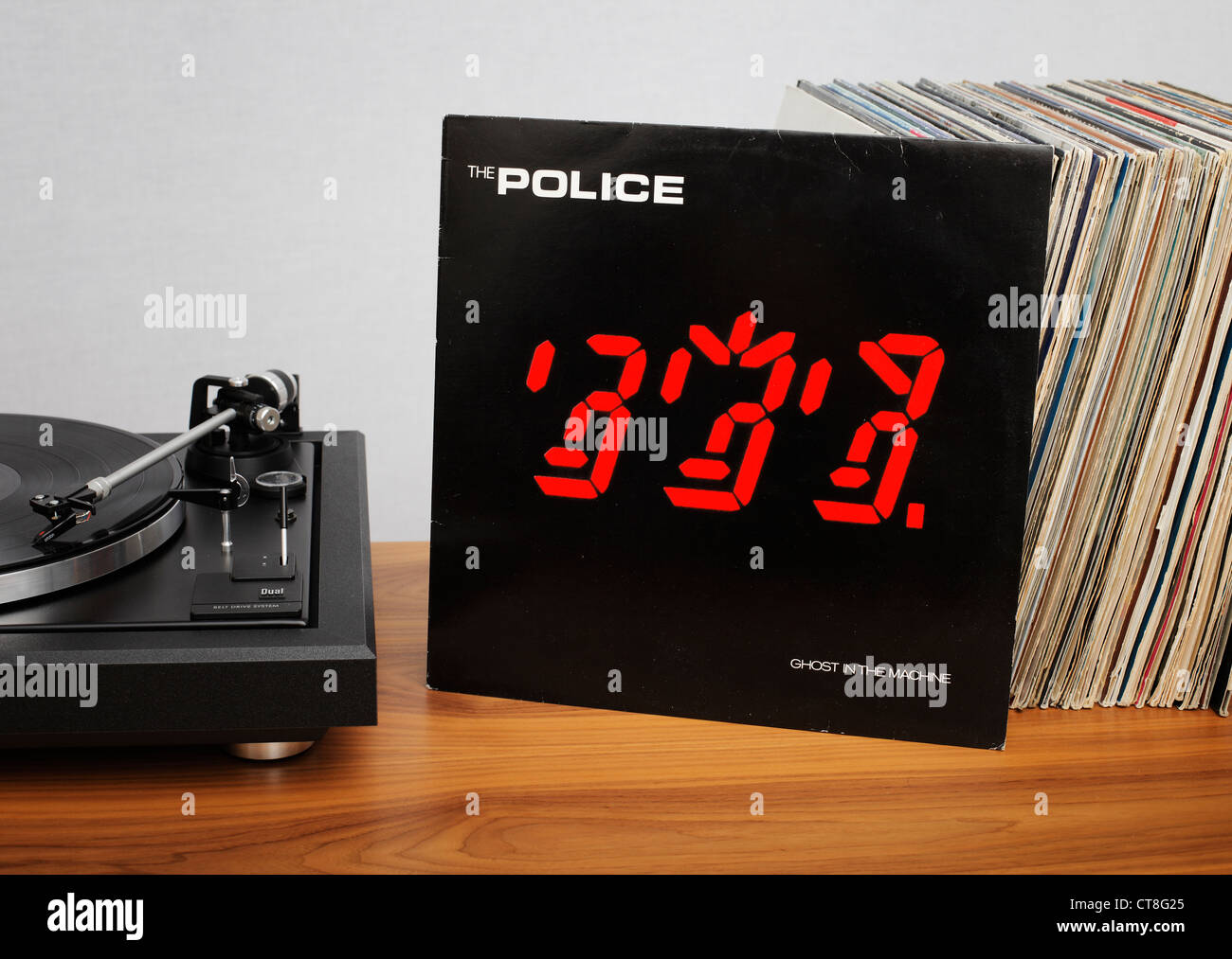 Ghost in the Machine è il quarto album dalla polizia, rilasciato nel 1981. Foto Stock