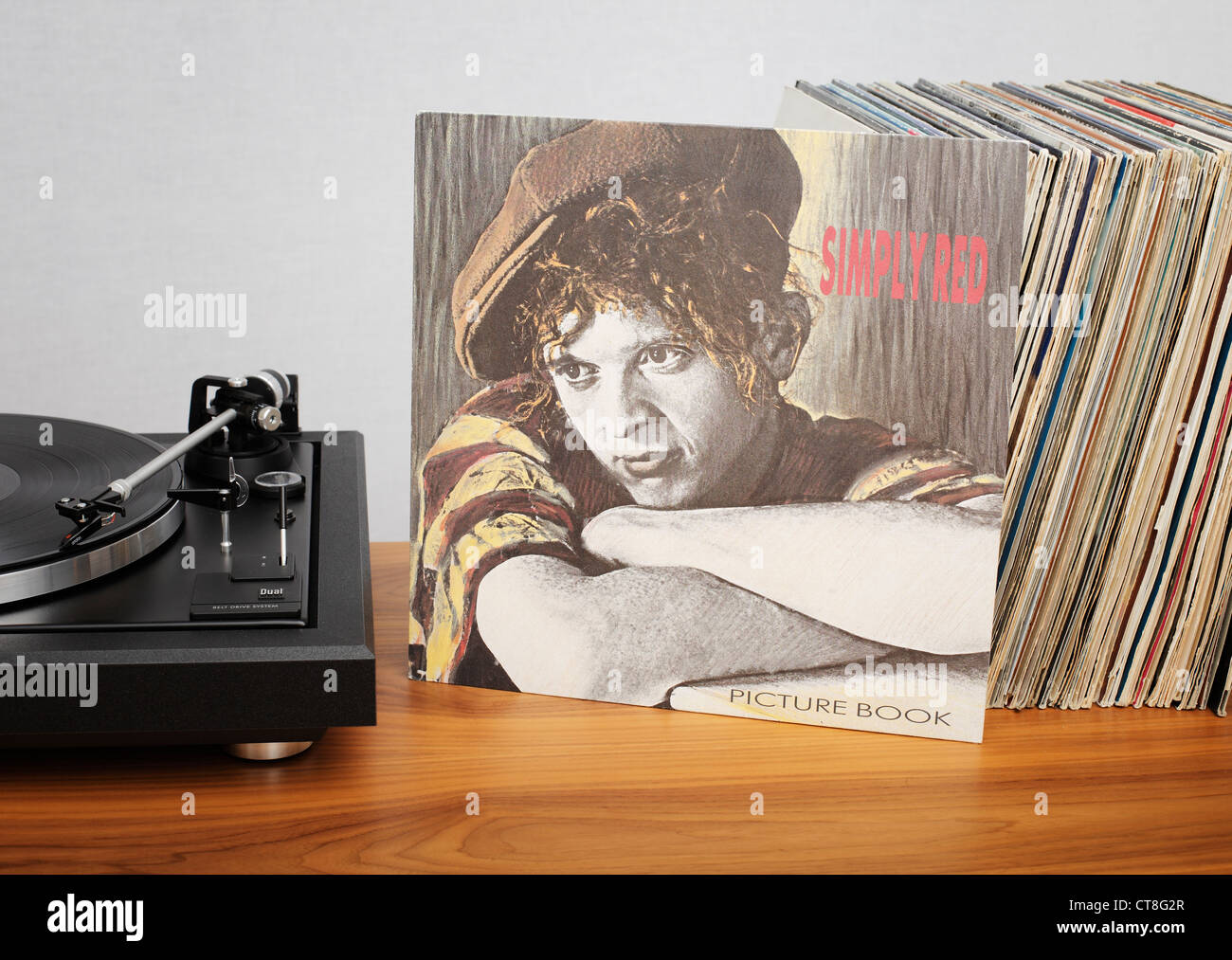Picture Book è l'album di debutto da british pop gruppo Simply Red, rilasciato nel mese di ottobre 1985. Foto Stock