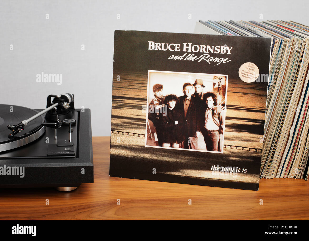 Il modo in cui si è Bruce Hornsby e la gamma di album di debutto, rilasciato nel 1986. Foto Stock