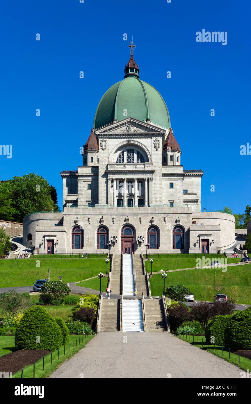 Saint-Joseph Oratoire du Mont-Royal (San Giuseppe Oratorio), Mount Royal, Montreal, Quebec, Canada Foto Stock