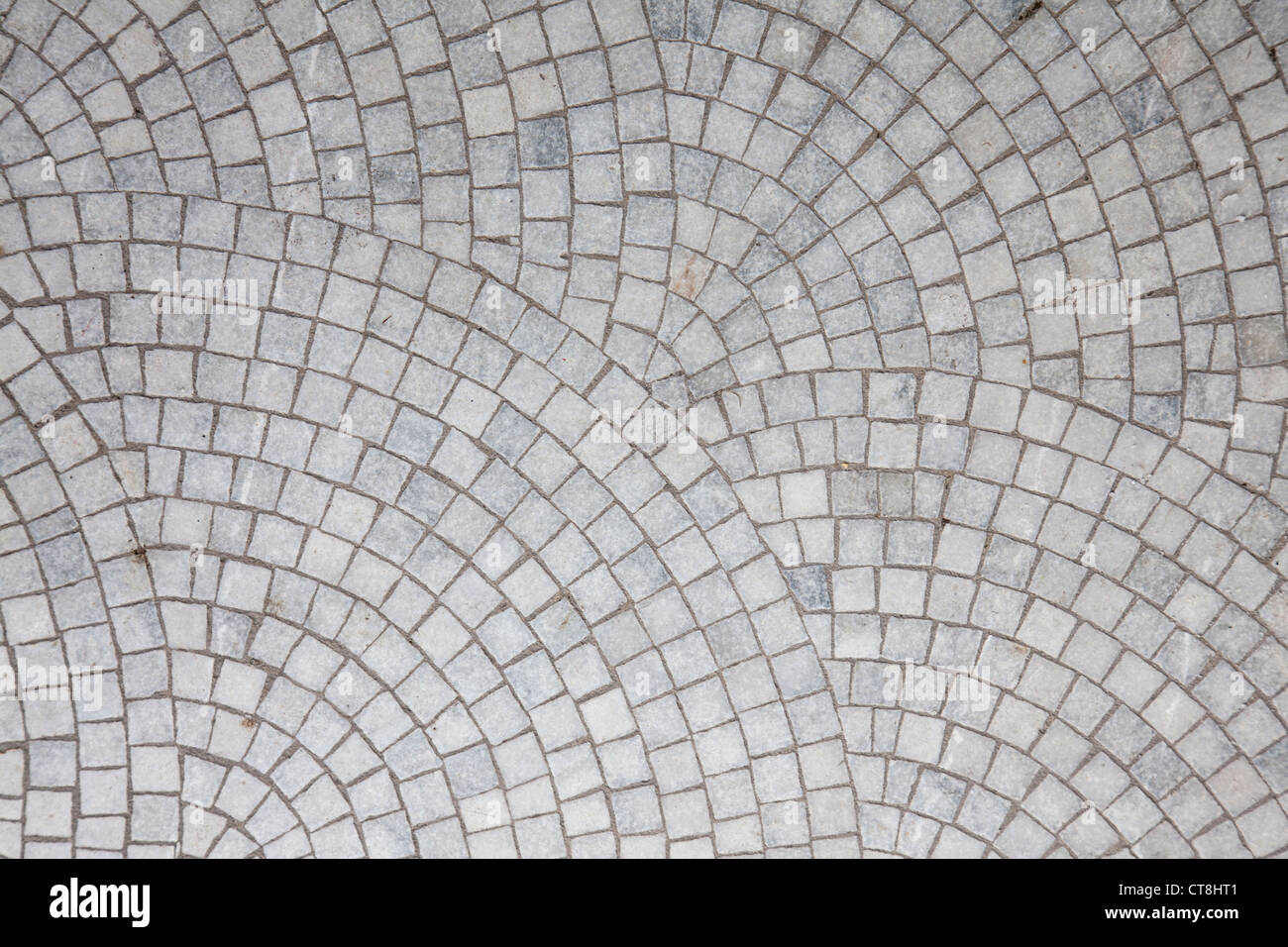 Pavimento di mosaico Foto Stock