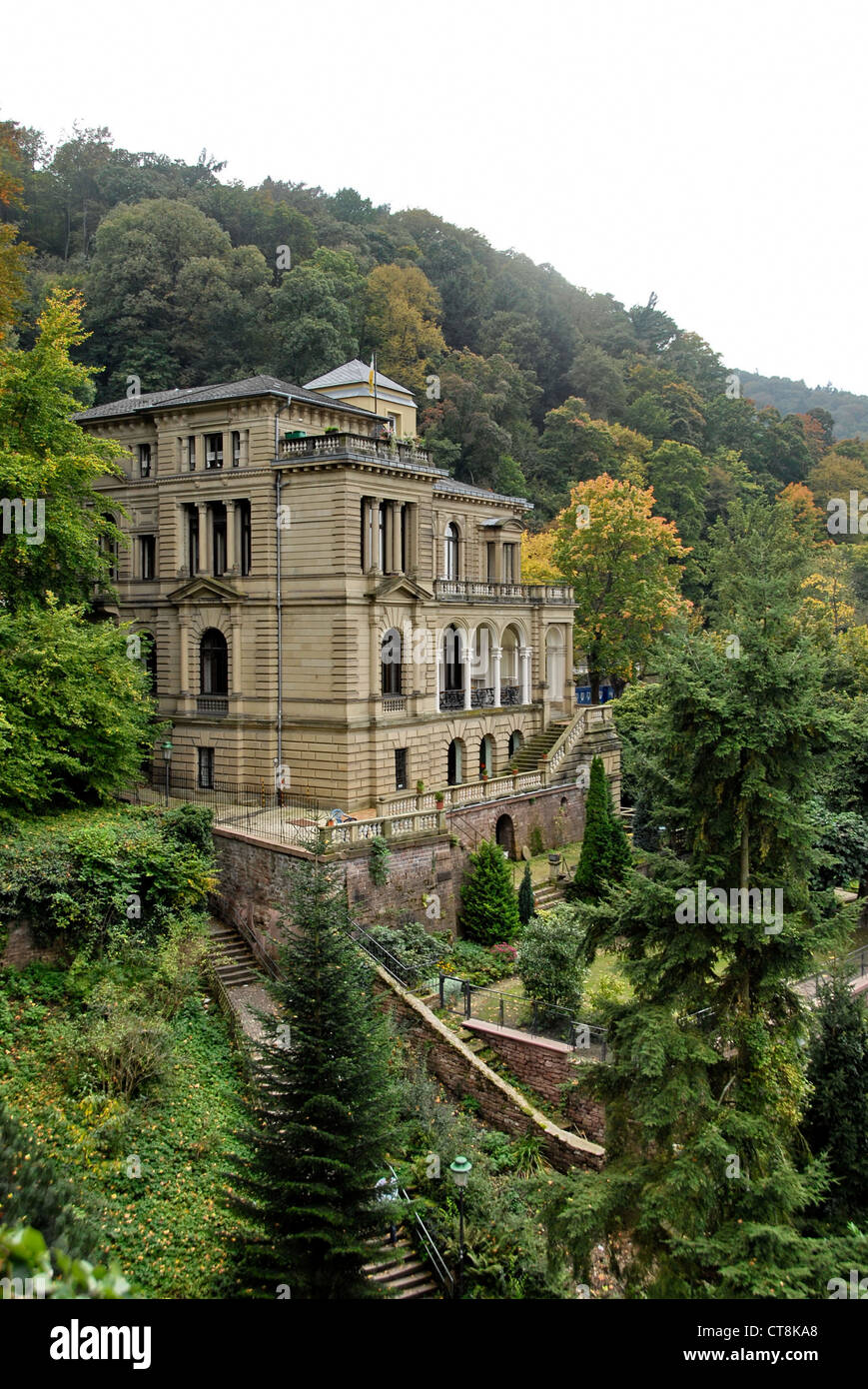 La Fraternità casa di Heidelber Università di Heidelberg, Germania Foto Stock