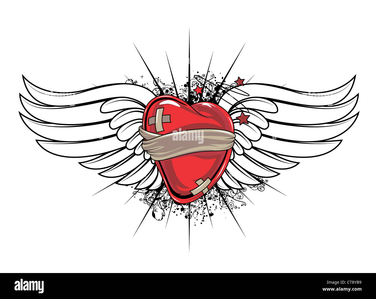 Illustrazione vintage Foto Stock