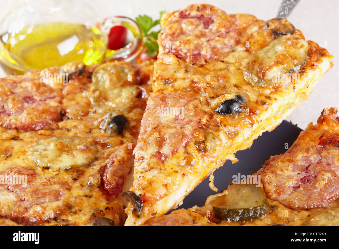 Pizza Foto Stock
