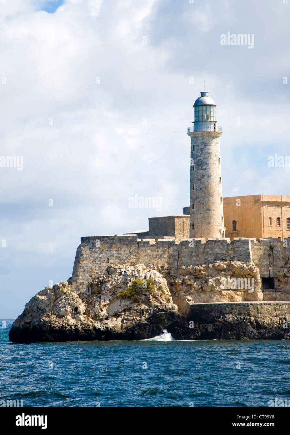 Castillo del Morro Fort e del faro, La Havana, Cuba Foto Stock