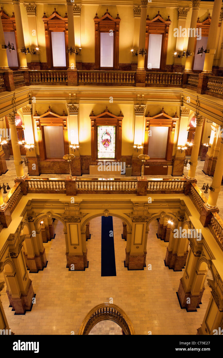 Denver, Colorado State Capitol Building Foto Stock