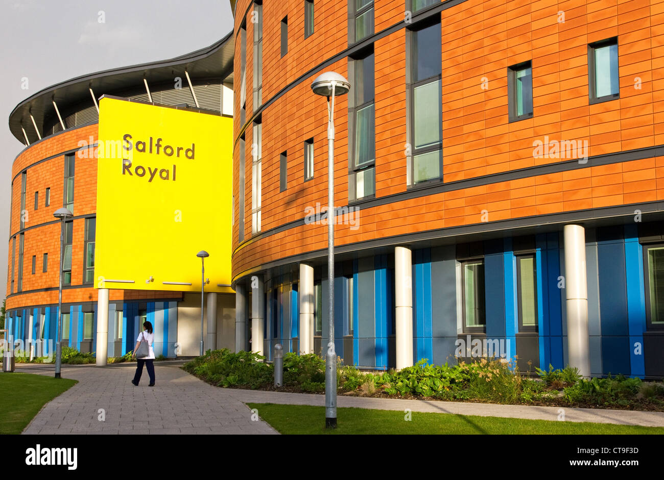 Il nuovo edificio di speranza , Salford Royal Hospital, Salford, Greater Manchester, Regno Unito Foto Stock