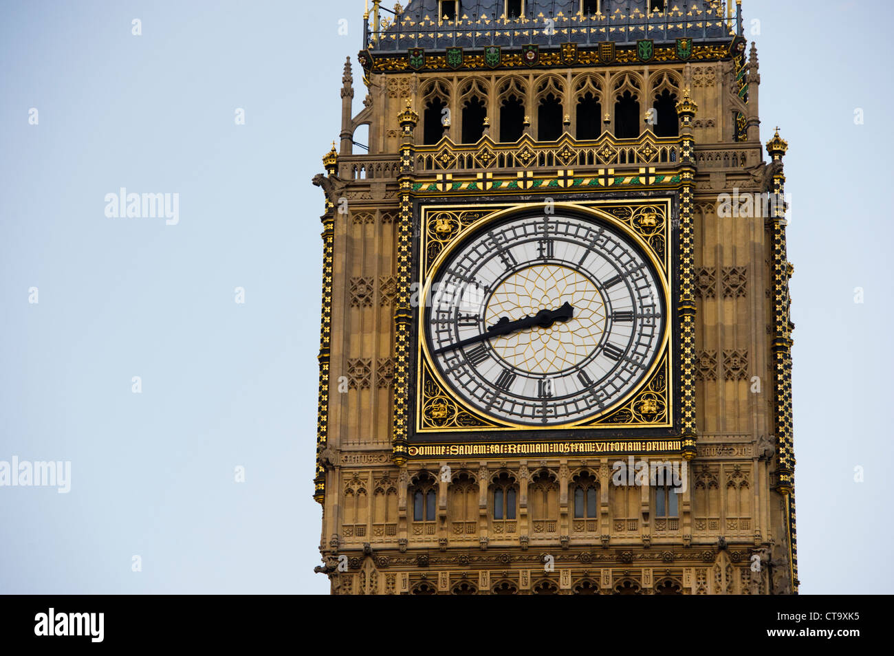 Big Ben Elizabeth Tower House of Commons Foto Stock