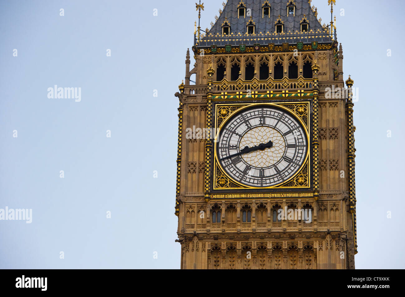 Big Ben Elizabeth Tower House of Commons Foto Stock