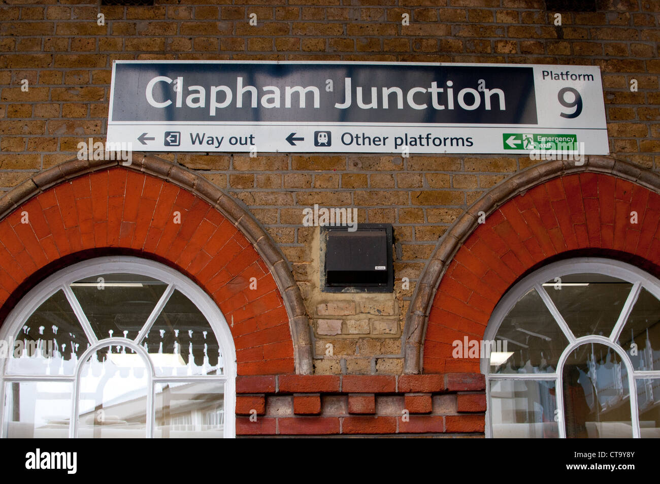 Clapham Junction stazione di Londra Foto Stock