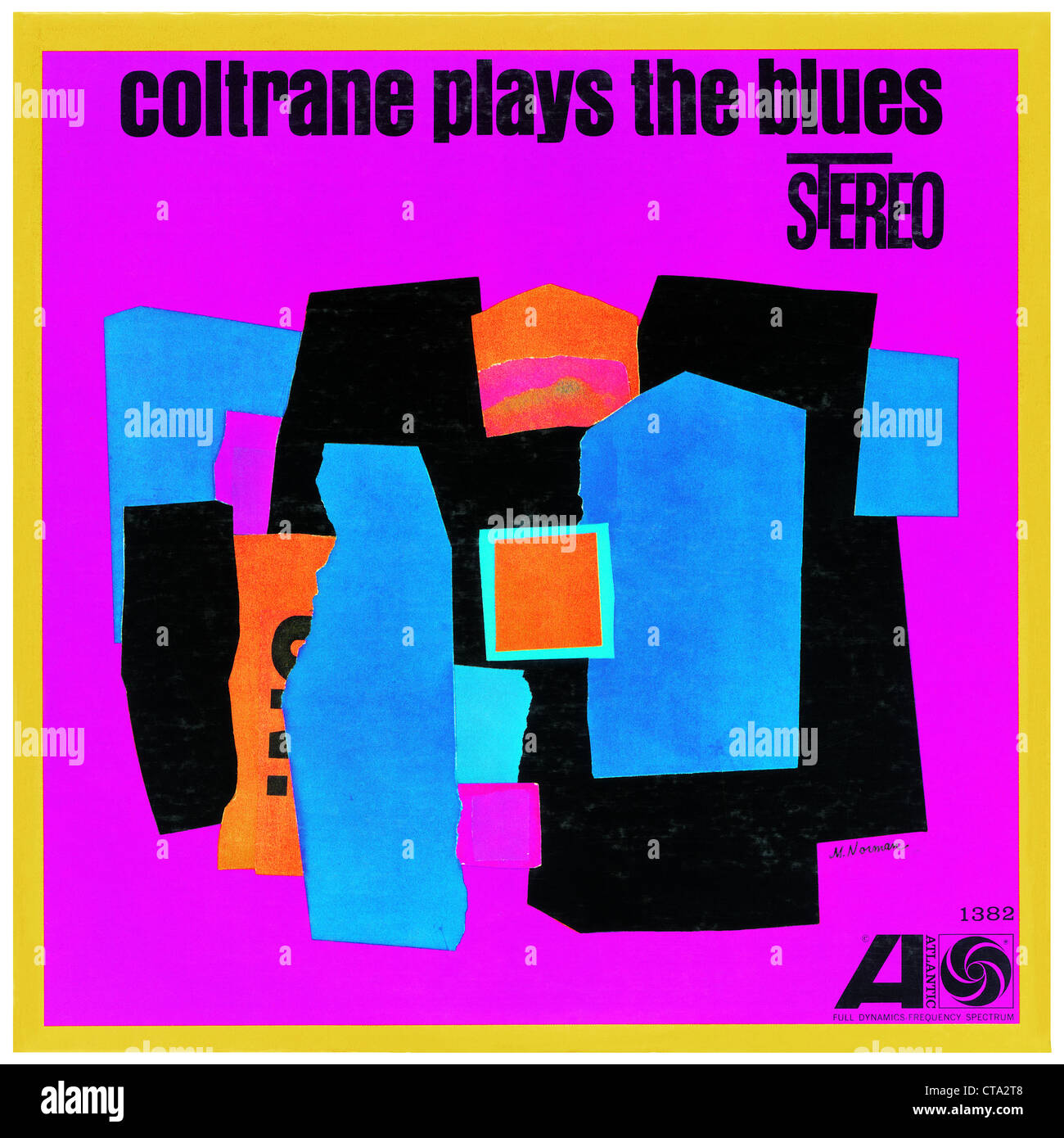 John Coltrane LP coprire Foto cortesia Granamour Weems raccolta solo uso editoriale Foto Stock
