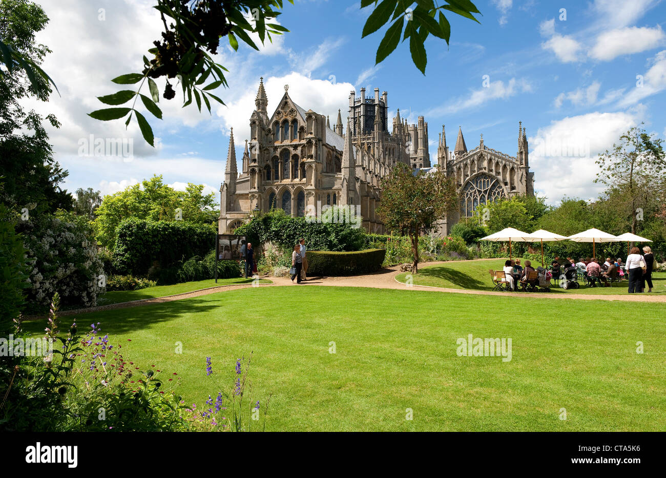 Cattedrale di Ely, Cambridgeshire, Inghilterra Foto Stock