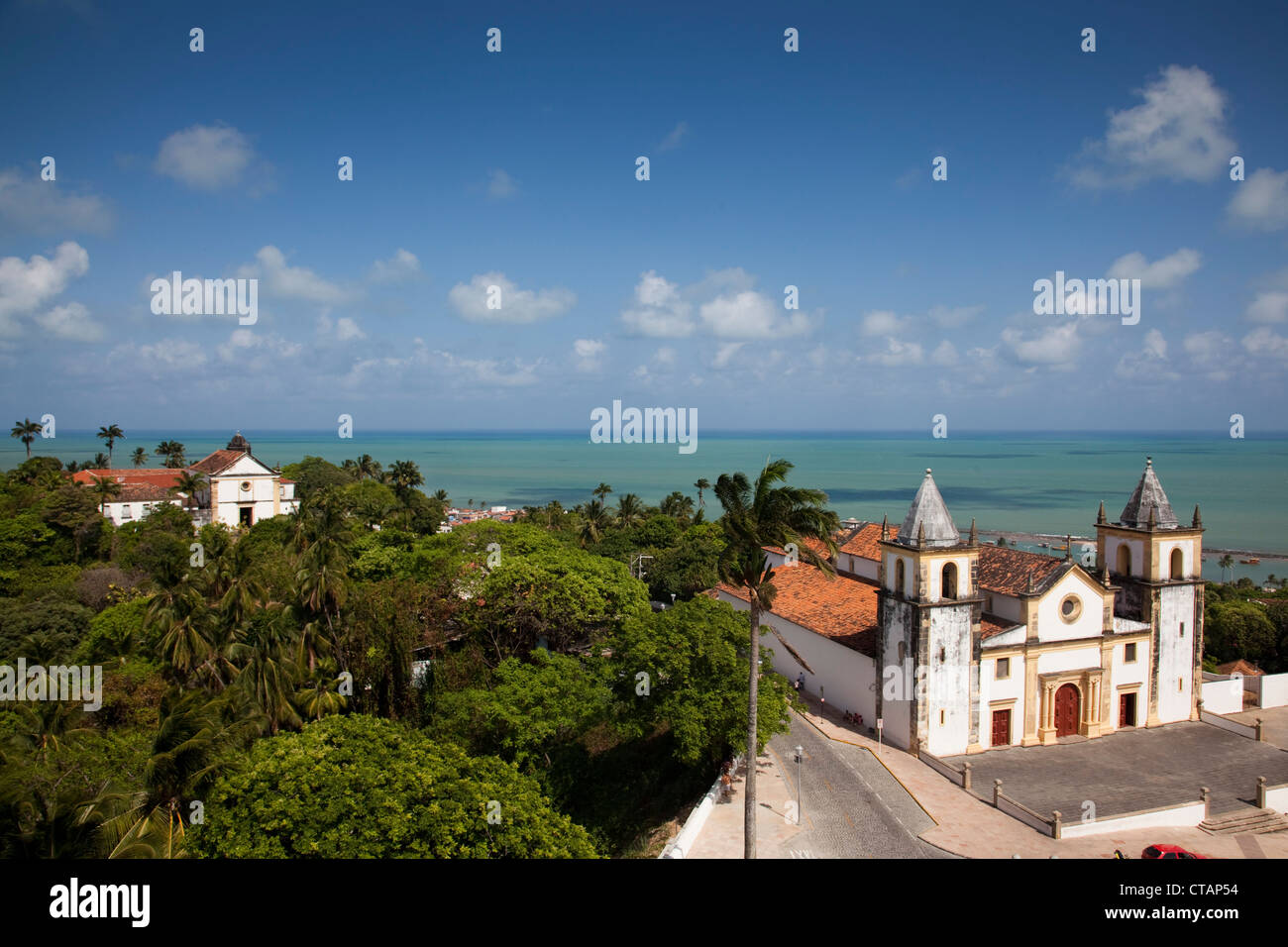 Igreja de Sao Salvador do Mundo chiesa, Olinda, vicino a Recife, Pernambuco, Brasile, Sud America Foto Stock