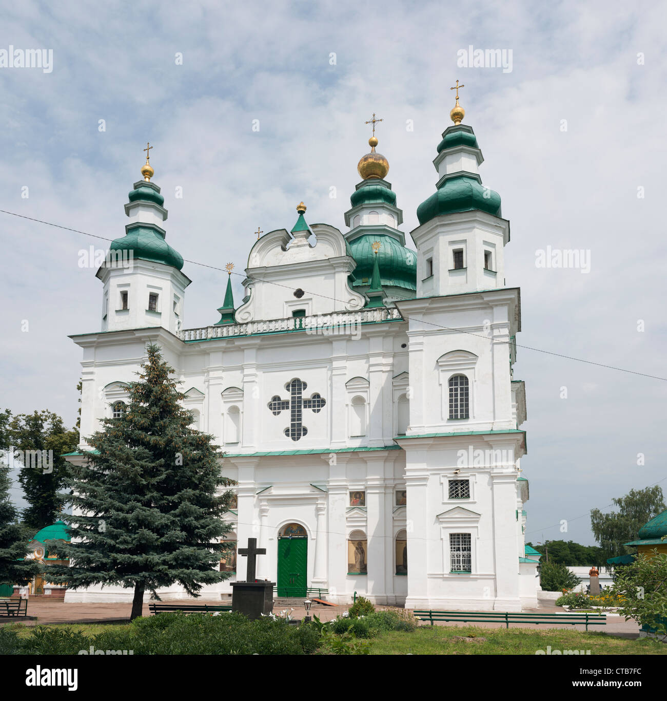 Trinità (Troyitsky) nella cattedrale di Chernihiv (1679-1695) Foto Stock