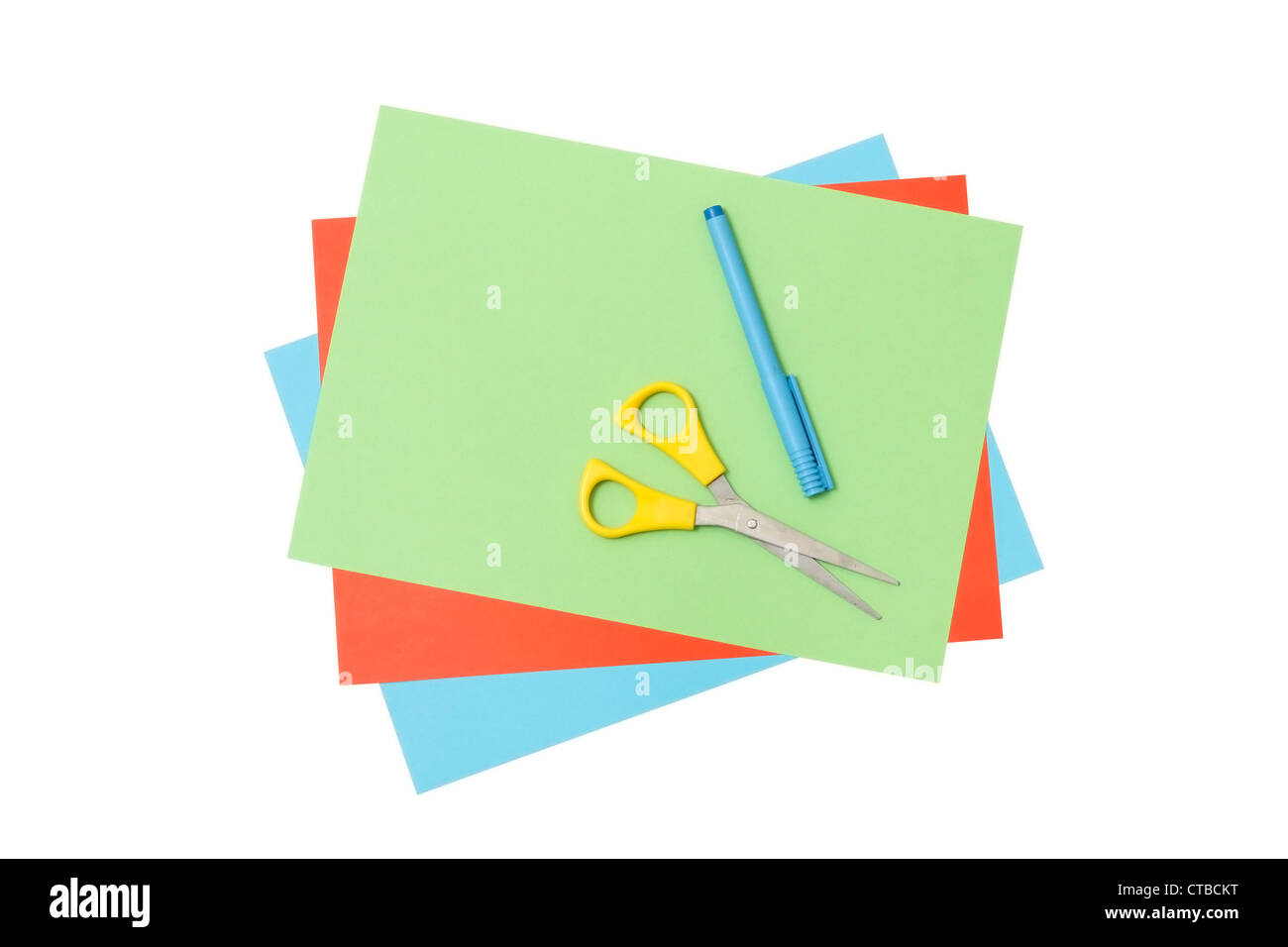 Materiali di consumo creativo Foto Stock