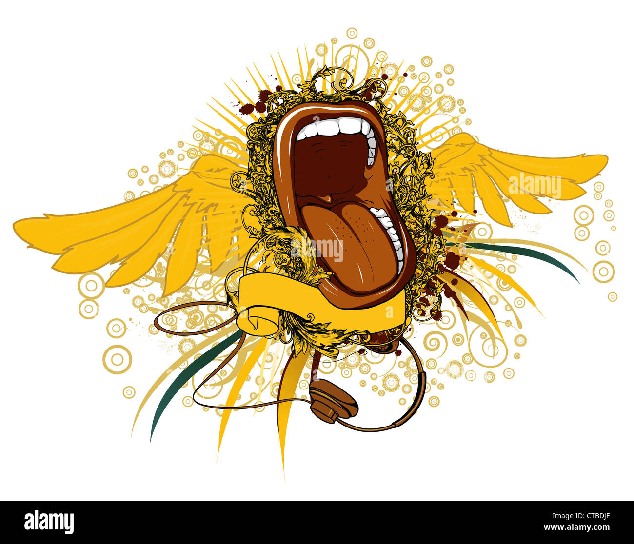 manifesto di concerto Foto Stock