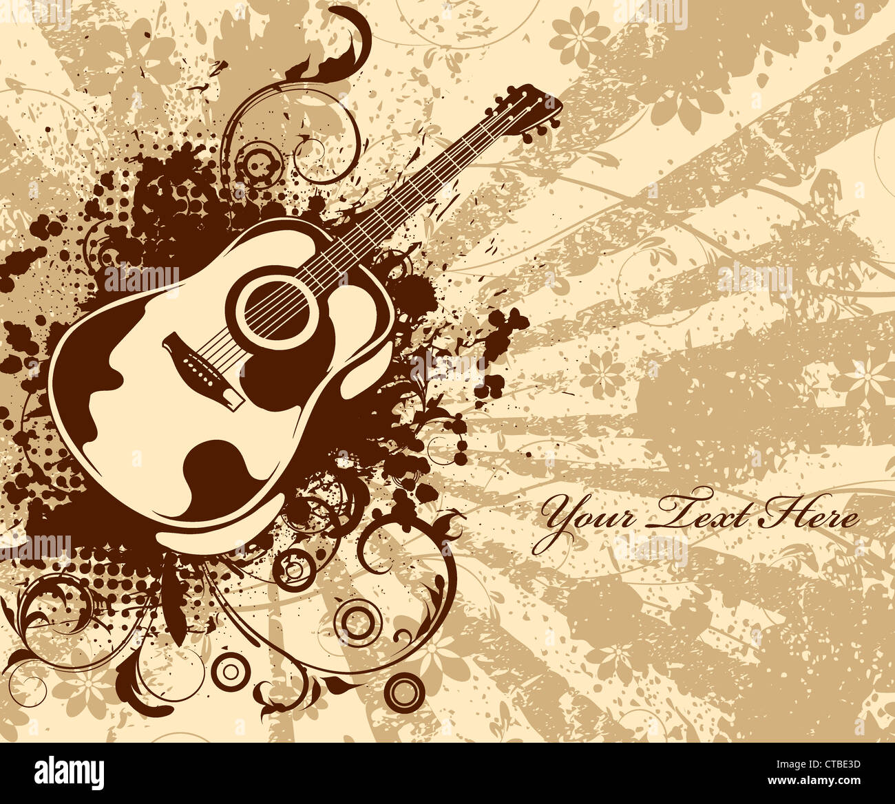 manifesto di concerto Foto Stock