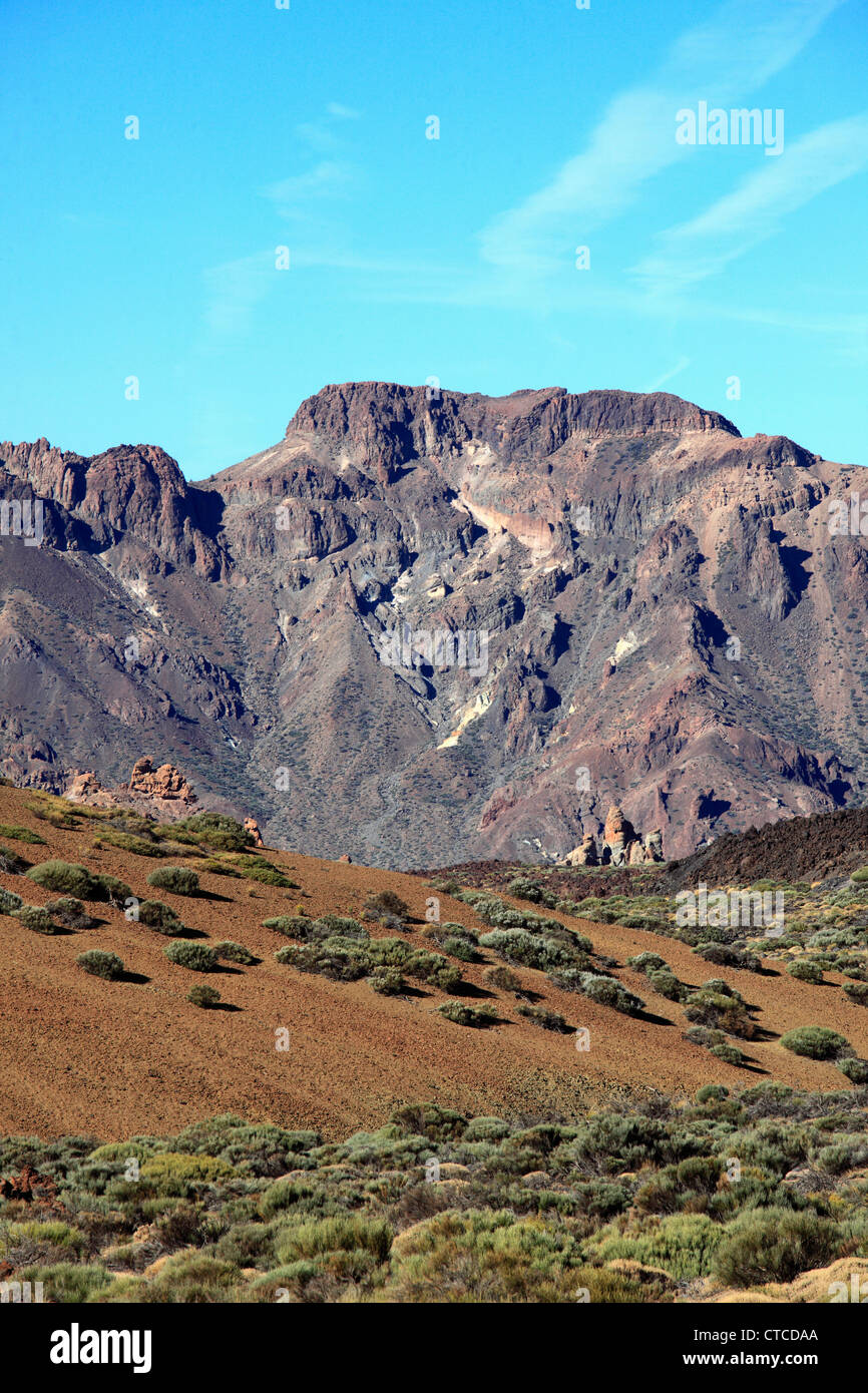 Spagna Isole Canarie, Tenerife, Parque Nacional del Teide, paesaggio, Foto Stock