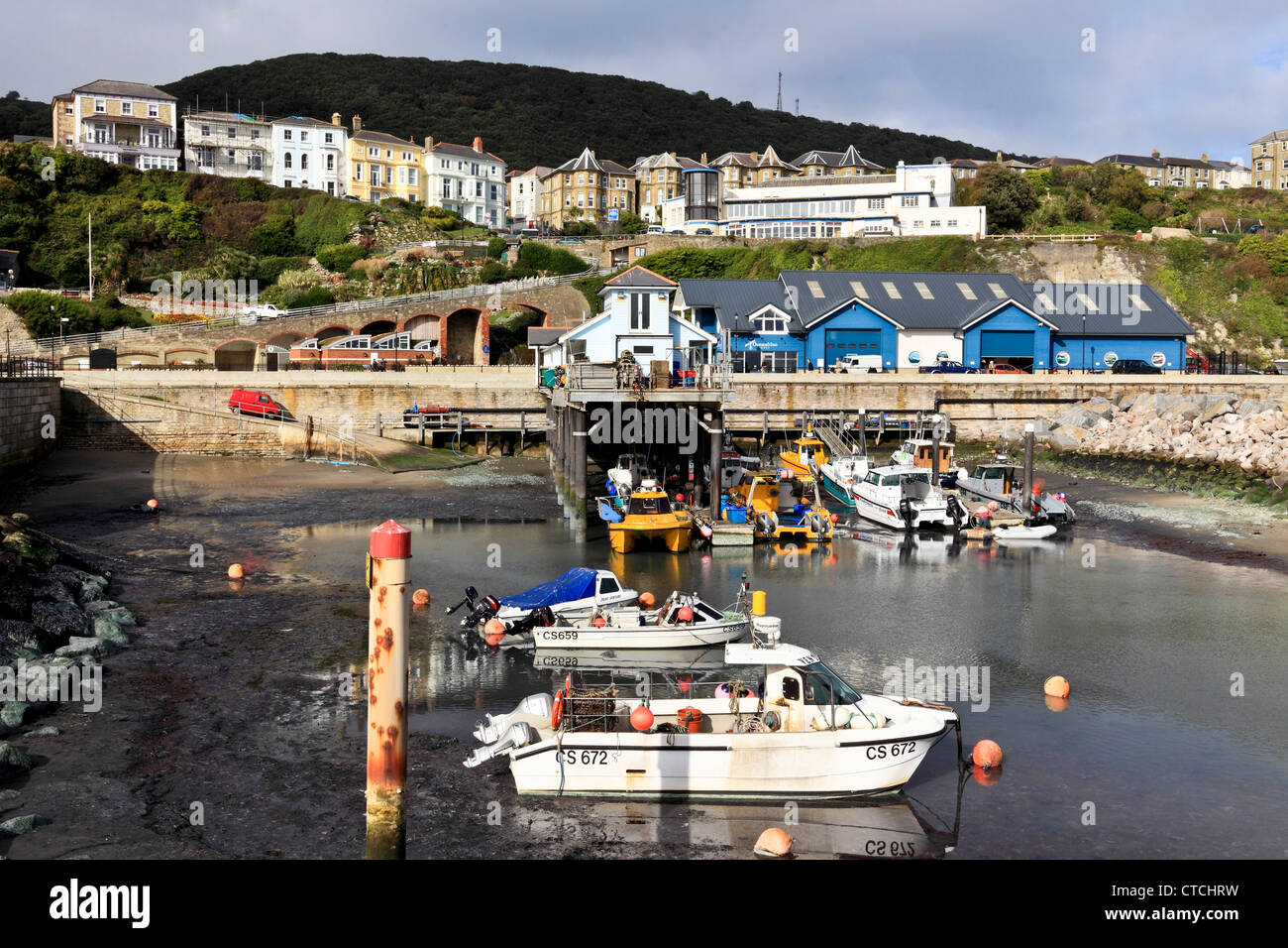 4154. La Haven, Ventnor, Isle of Wight, Regno Unito Foto Stock