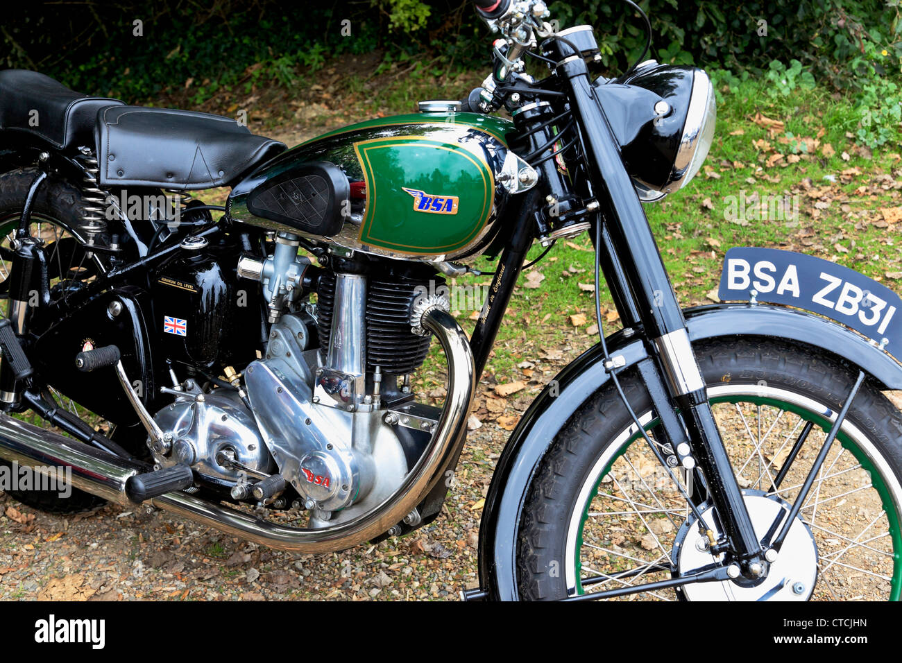 4163. Rally di British fatta di motociclette, Godshill, Isle of Wight, Regno Unito Foto Stock