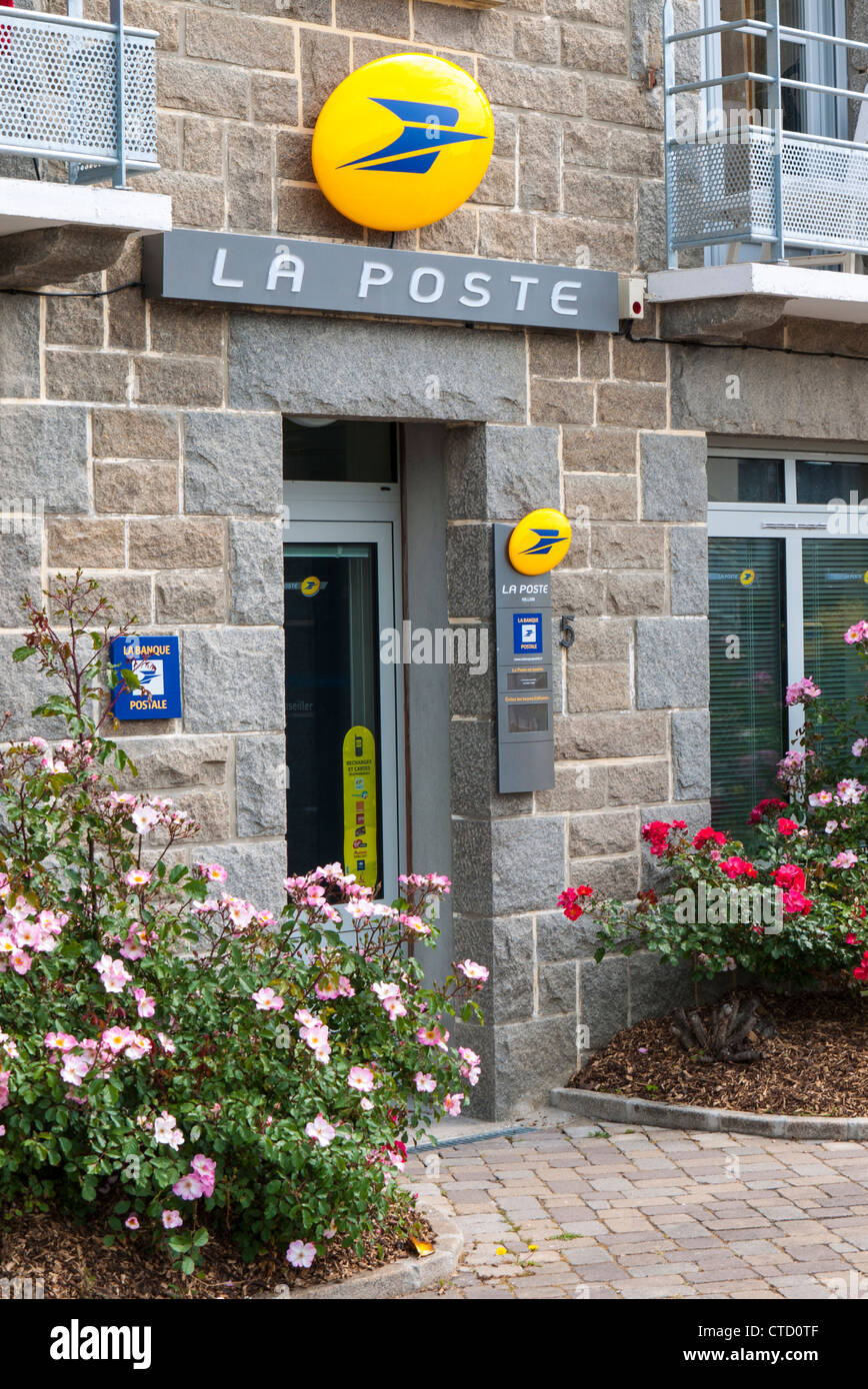 La Poste office Hilion Francia Foto Stock