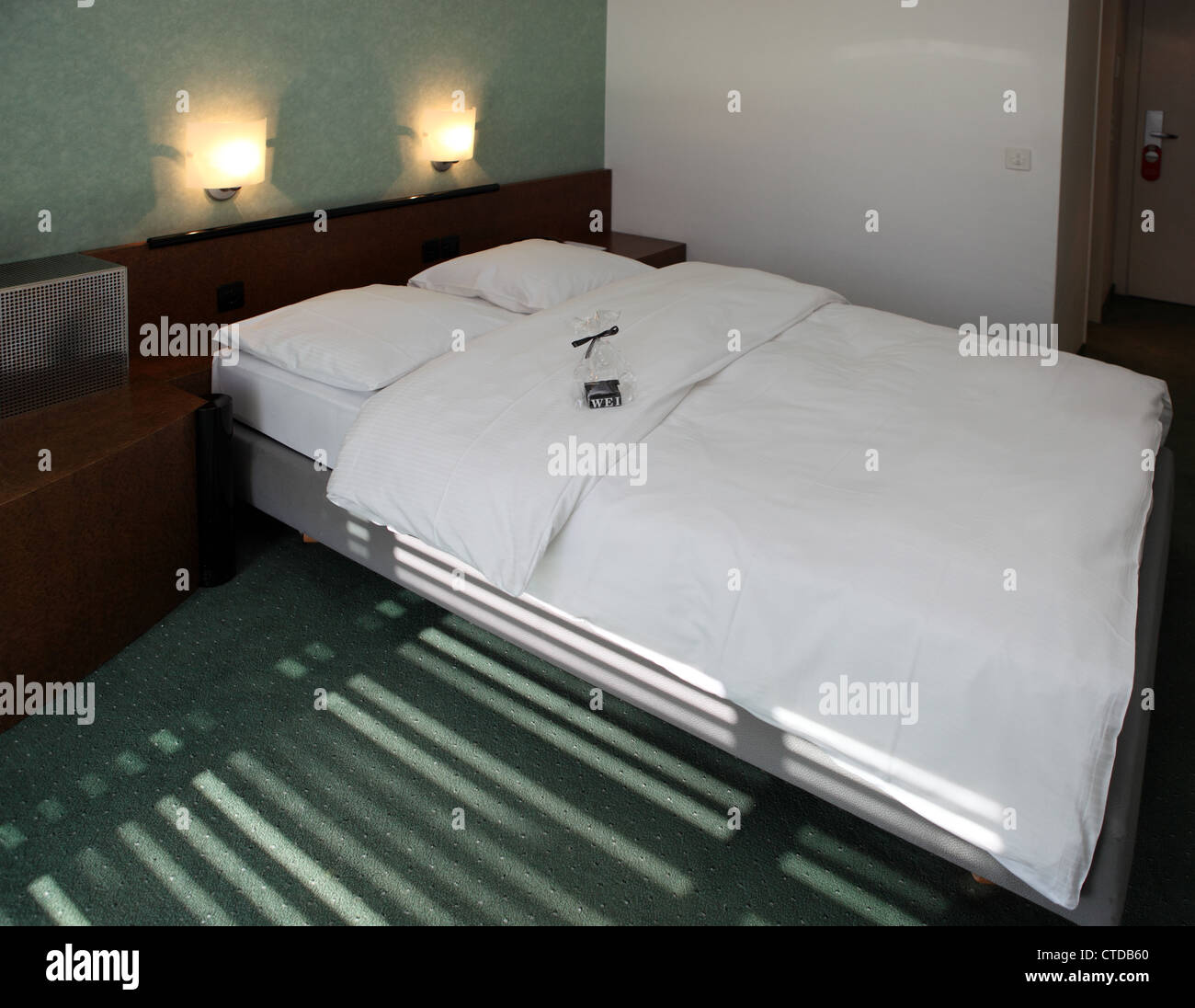 Park Hotel bedroom, Winterthur, Svizzera Foto Stock
