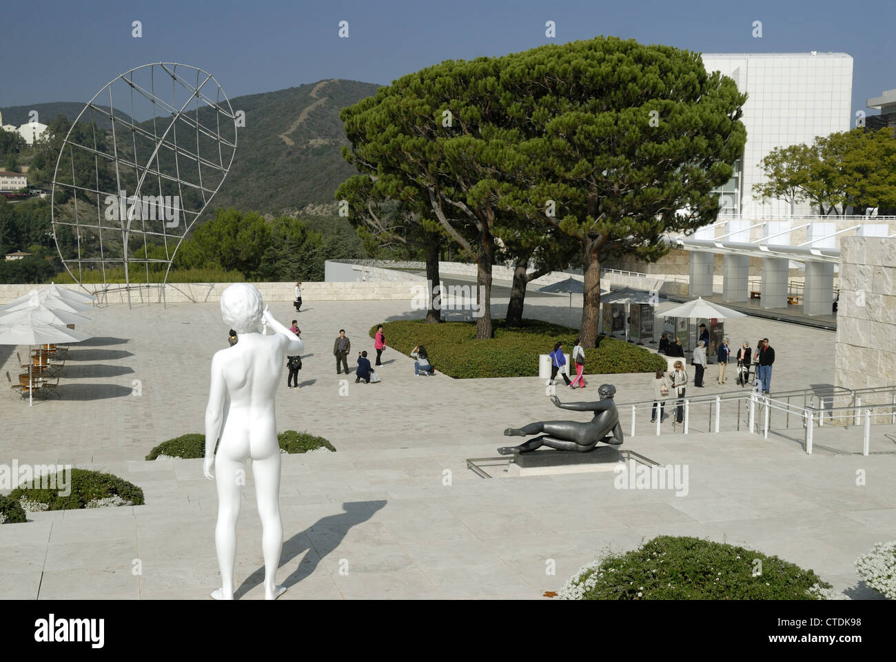 Il Getty Center di Los Angeles Foto Stock