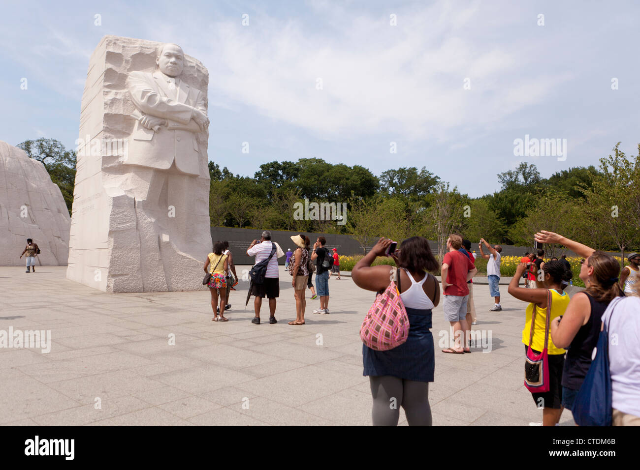Martin Luther King Jr. Memorial - Washington DC, Stati Uniti d'America Foto Stock