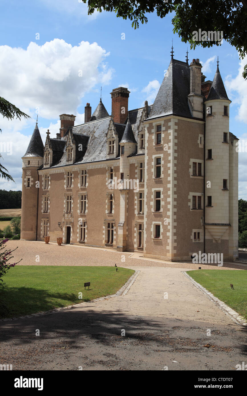 Château de Montpoupon vicino a Montrichard Francia Foto Stock