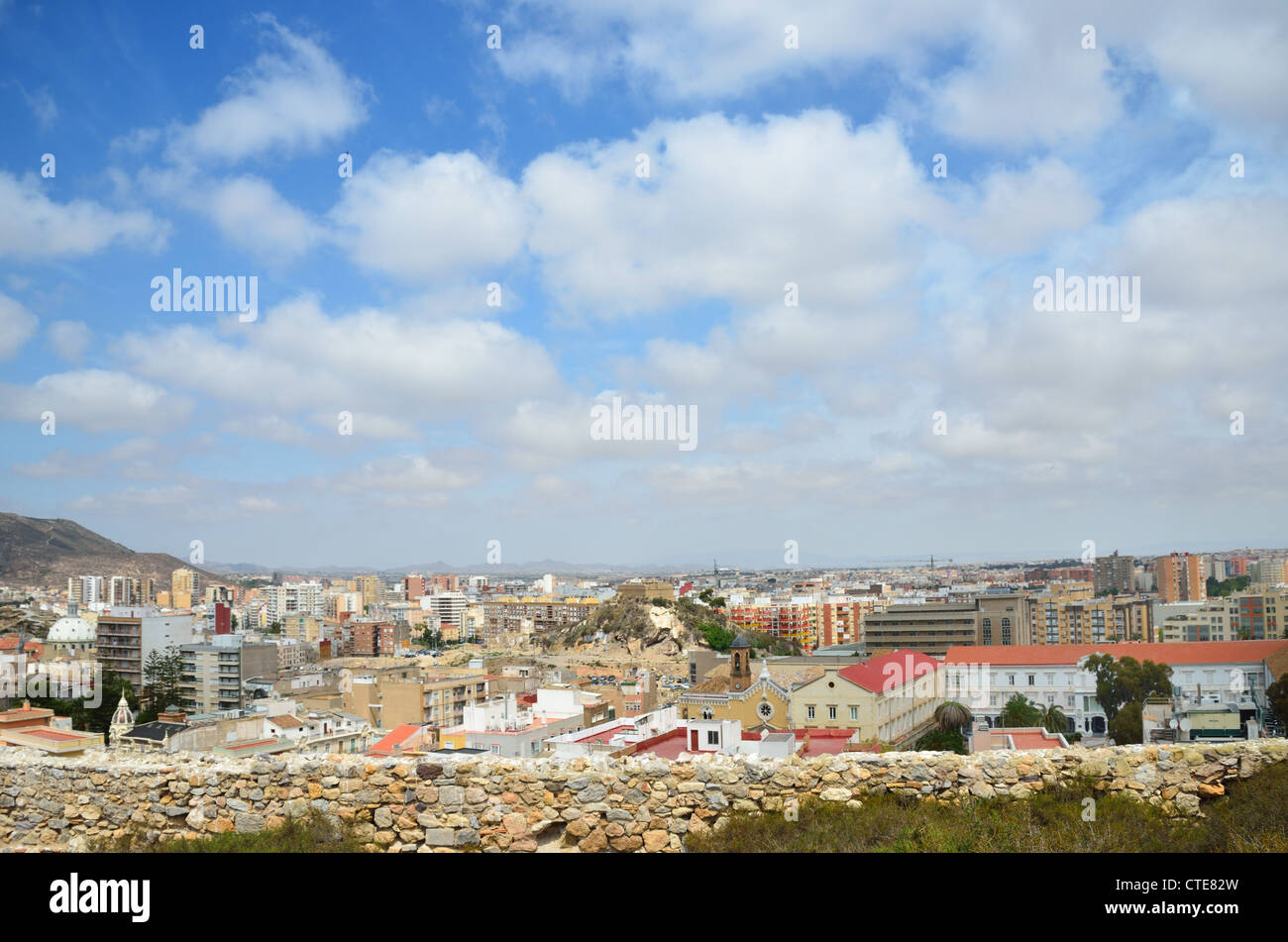 Cartagena dal di sopra Foto Stock