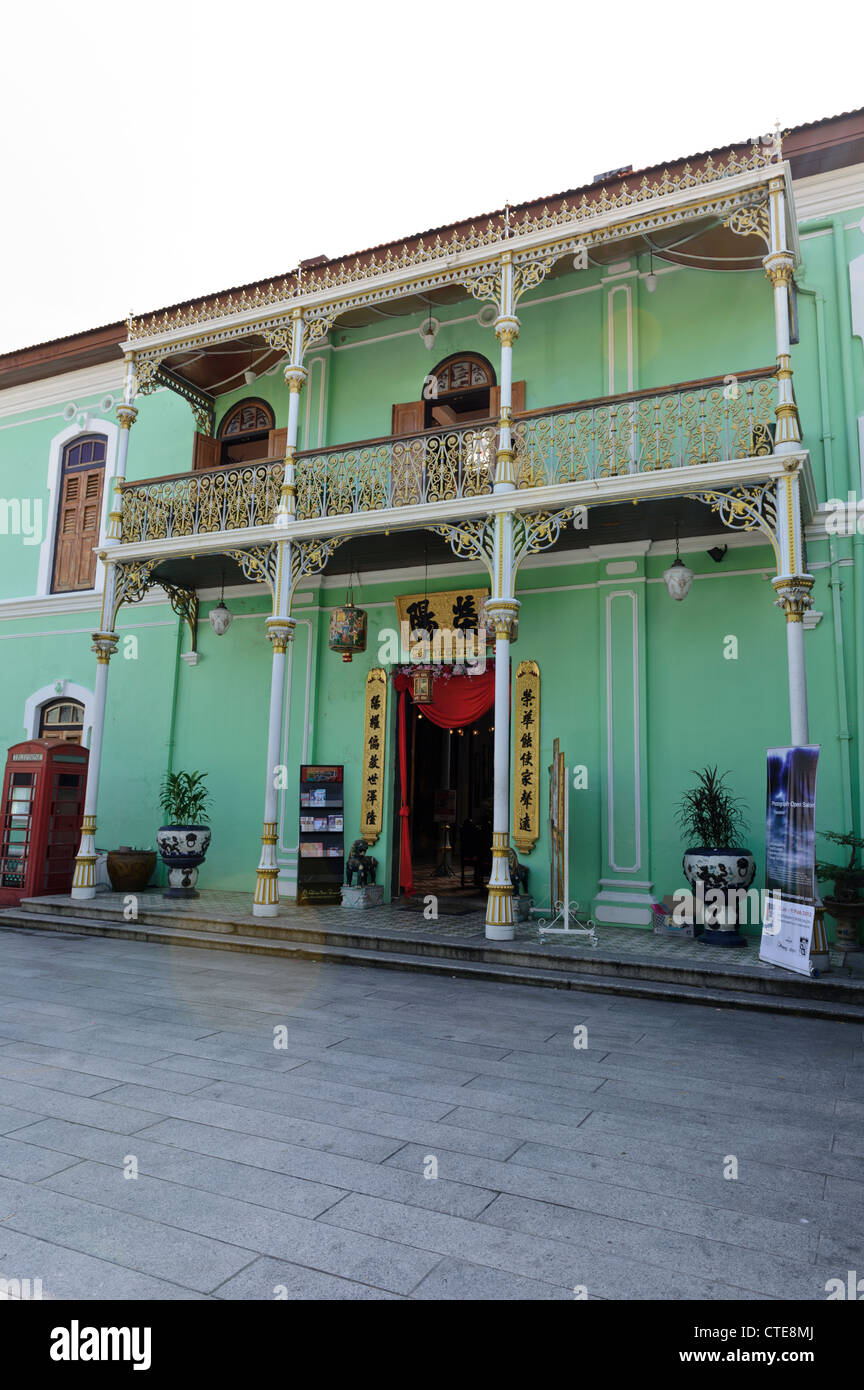 Mansion Peranakan, Penang, Malaysia. Foto Stock