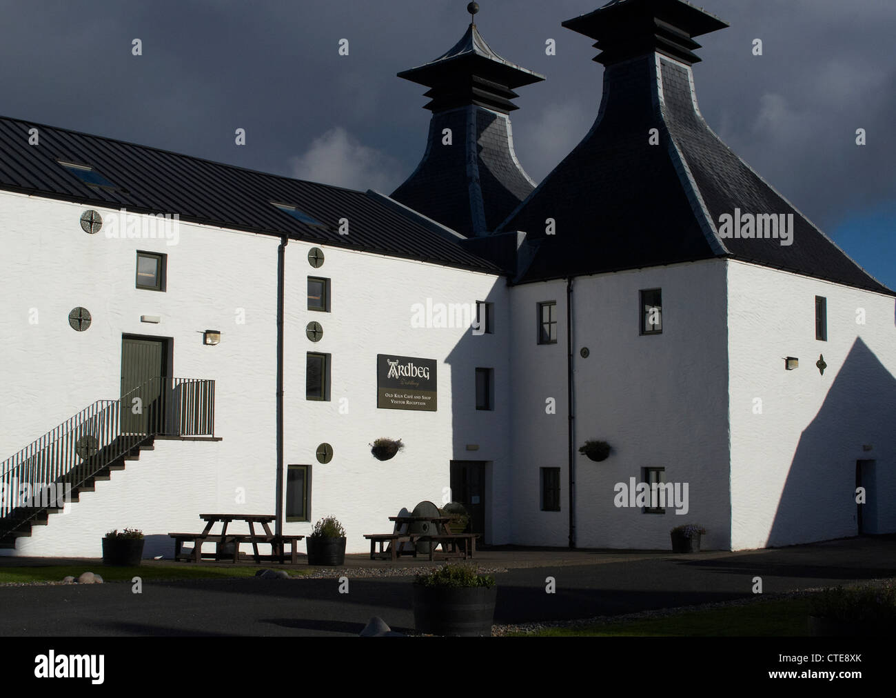 La Distilleria Ardbeg Islay Foto Stock