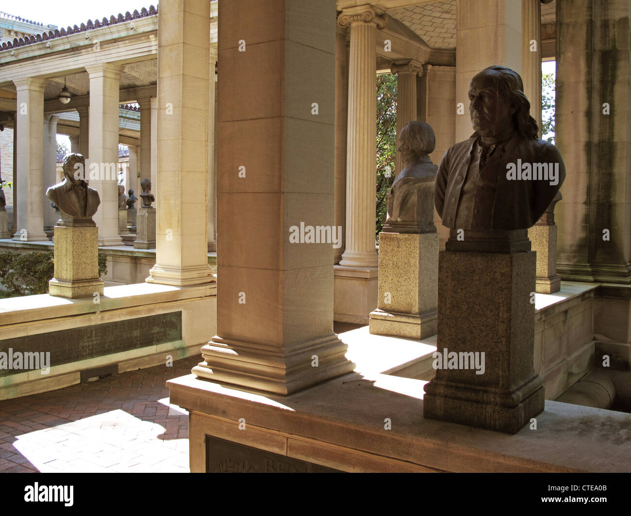 Hall of Fame per grandi americani al Bronx Community College Foto Stock