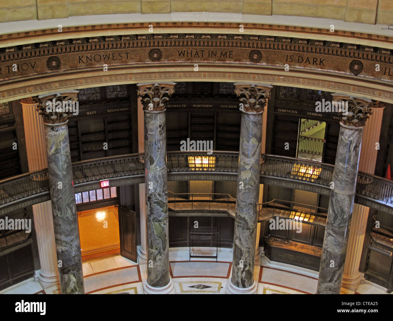 Hall of Fame per grandi americani al Bronx Community College Foto Stock