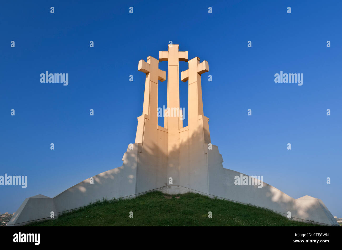 Tre Croci Hill Vilnius Lituania Foto Stock