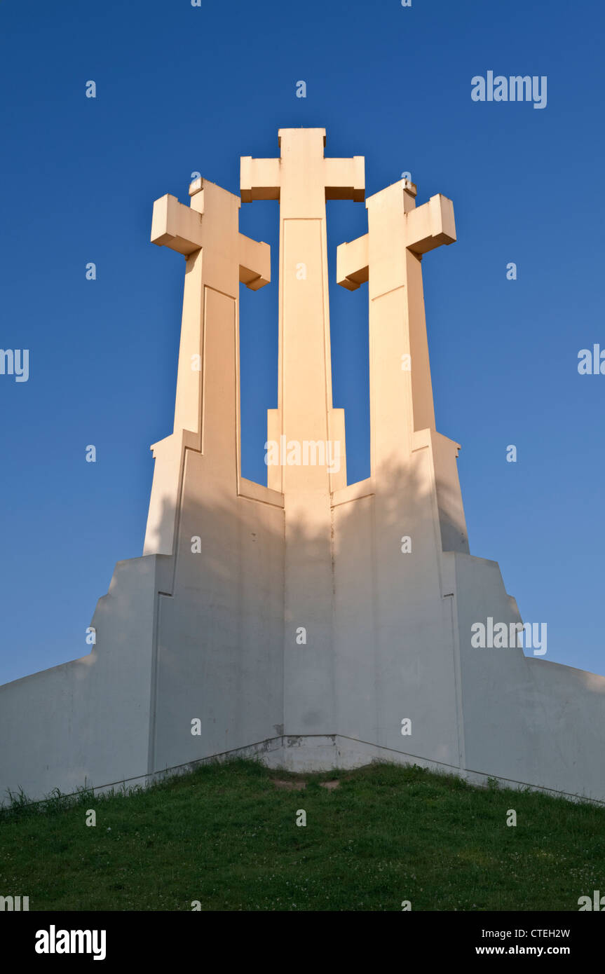 Tre Croci Hill Vilnius Lituania Foto Stock