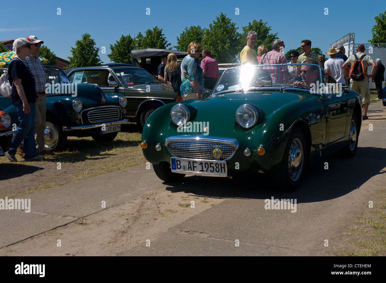 Vetture Austin-Healey Sprite Foto Stock