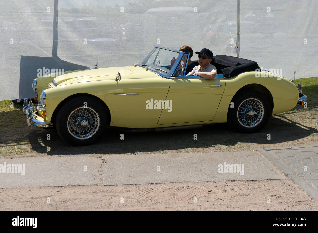 Vetture Austin-Healey 3000 Foto Stock