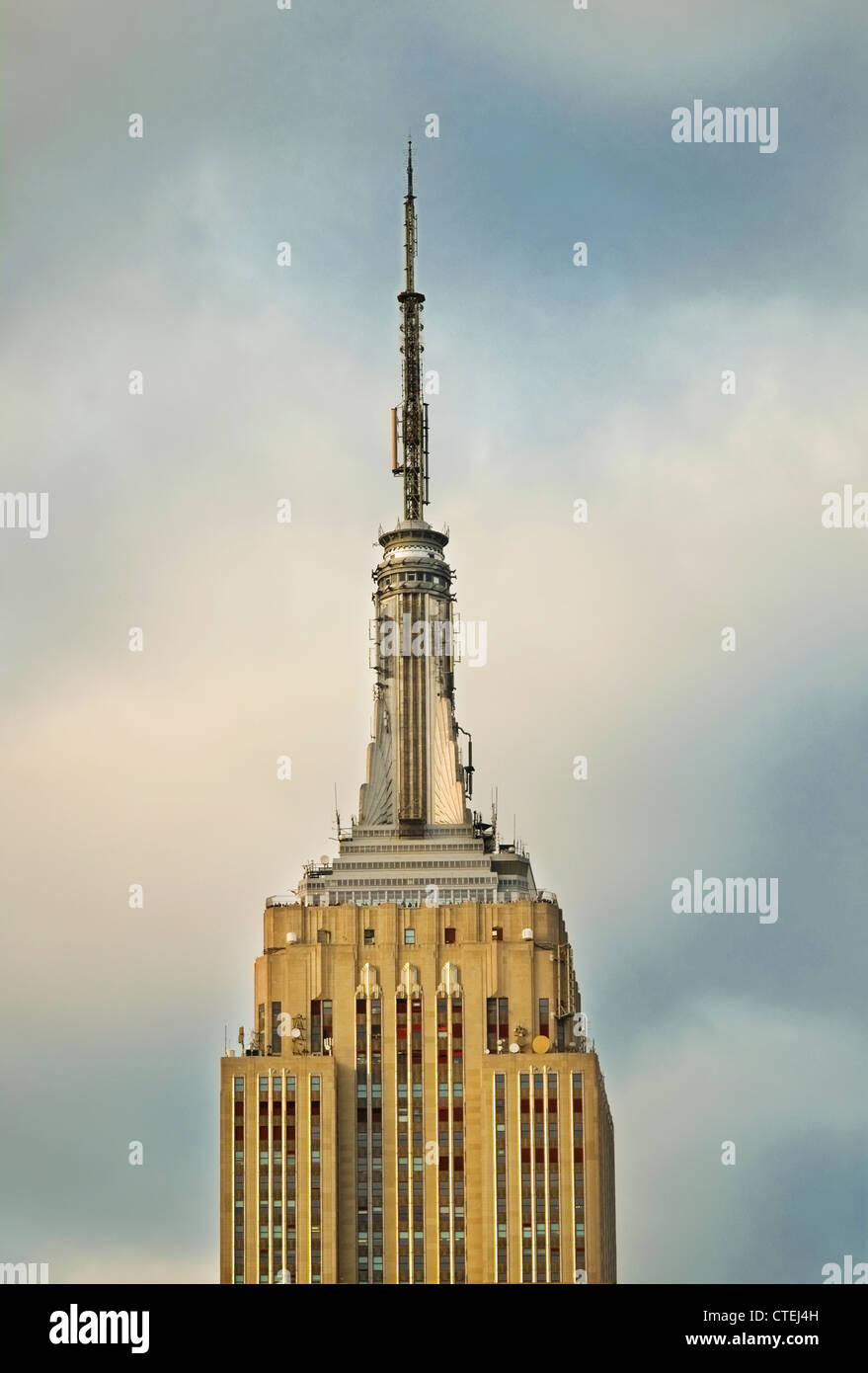 Stati Uniti d'America, New York City, Empire State Building Foto Stock