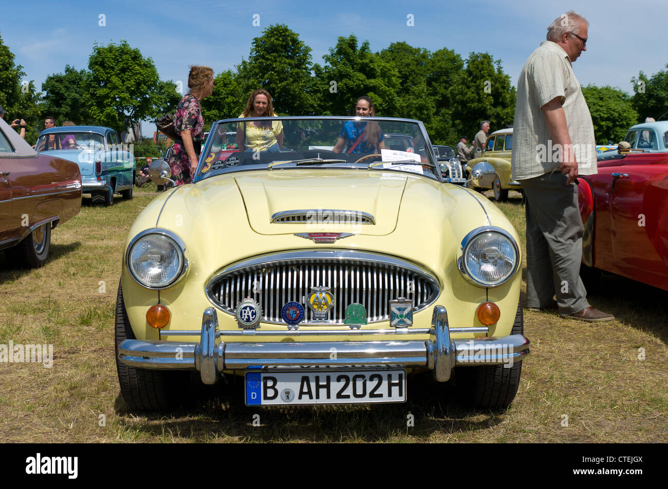 Vetture Austin-Healey 3000 Foto Stock