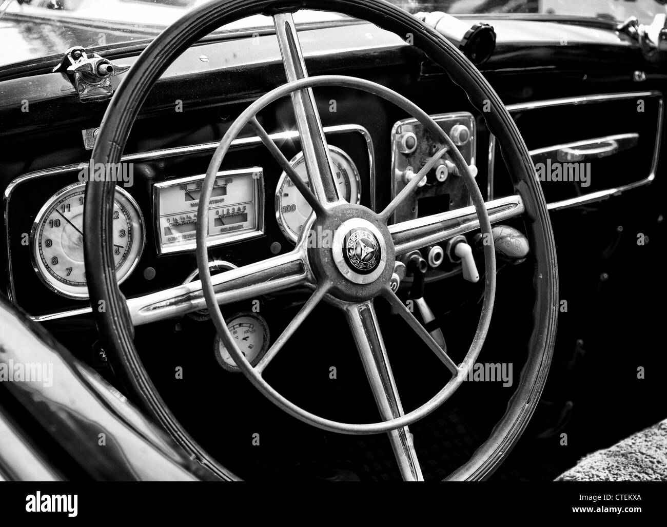 Cabina Mercedes-Benz 170 Foto Stock