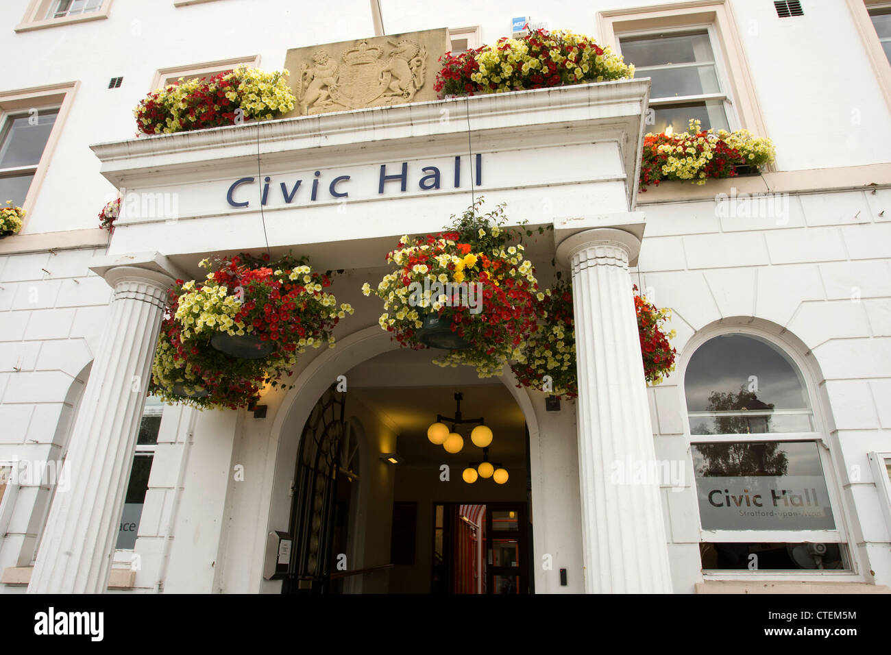 Sala civica,14 Rother Street, Stratford-upon-Avon Warwickshire. Foto Stock