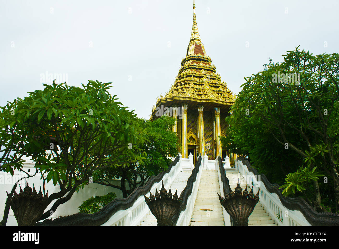 Stock Photo : un bellissimo tempio in Thailandia Foto Stock