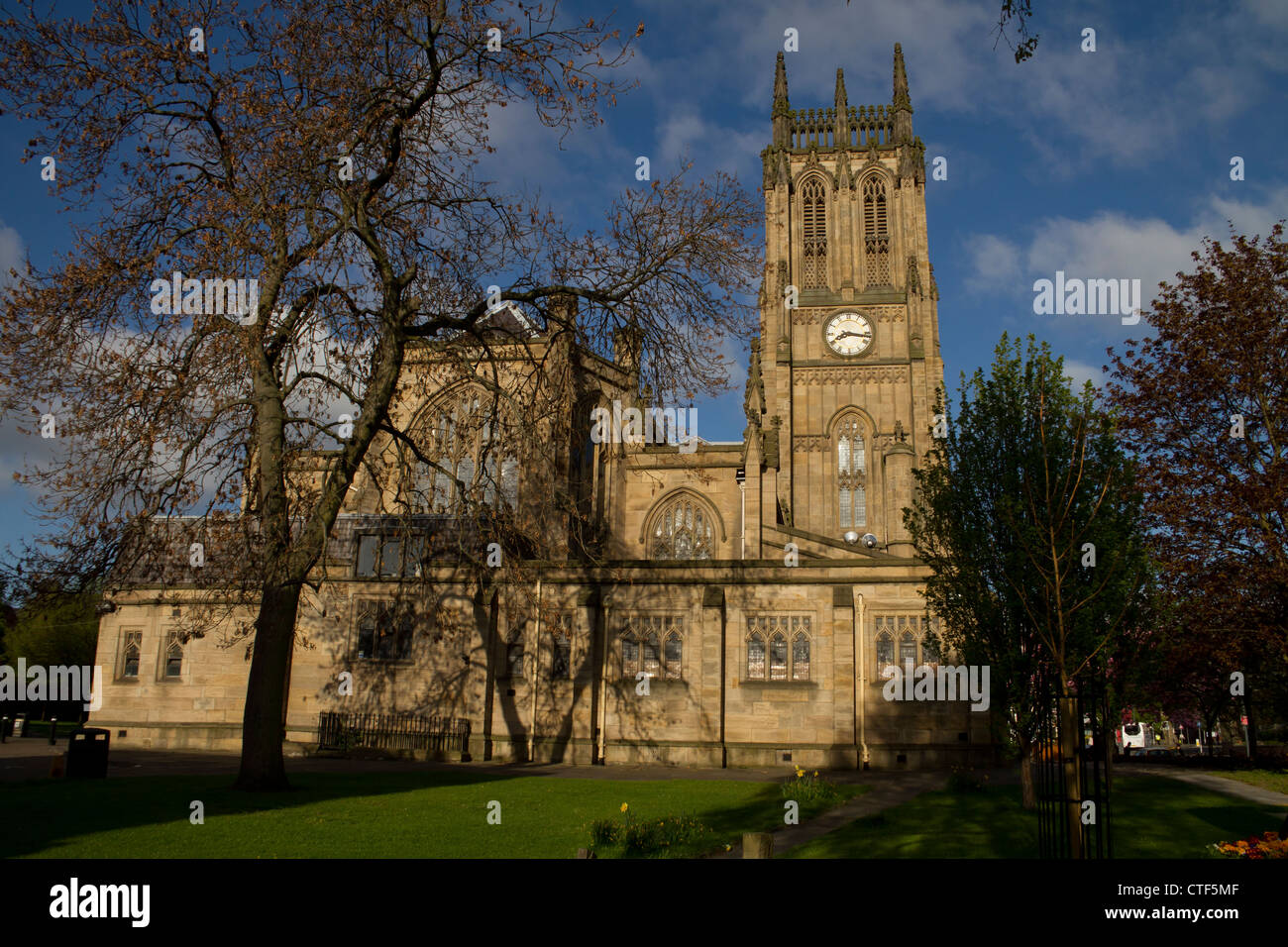 La chiesa di San Pietro a Leeds, Leeds Chiesa Parrocchiale, Kirkgate, Leeds. Foto Stock