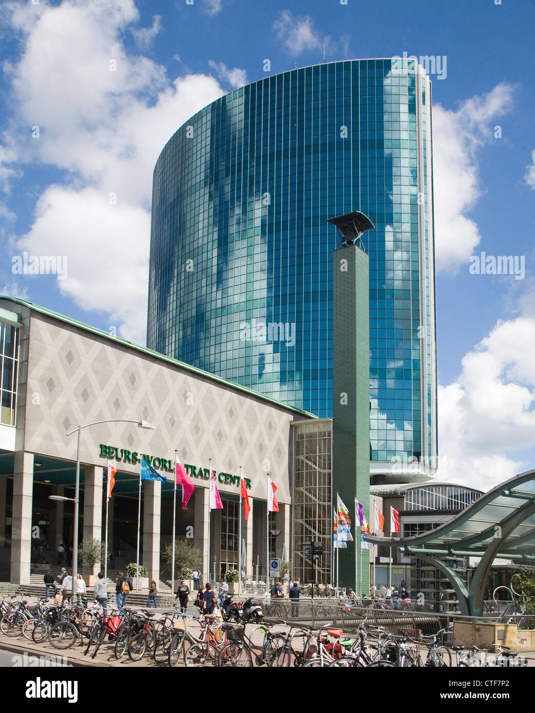 Beurs World Trade Center Building, Rotterdam, Paesi Bassi Foto Stock