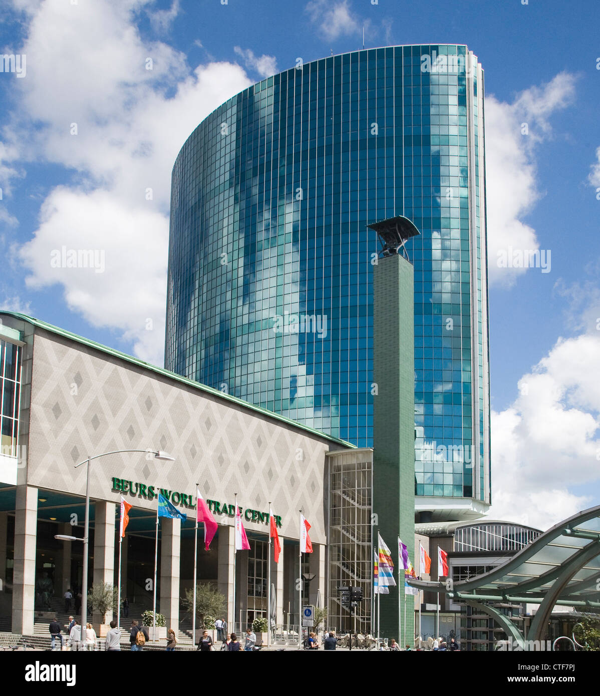 Beurs World Trade Center building Rotterdam Paesi Bassi Foto Stock