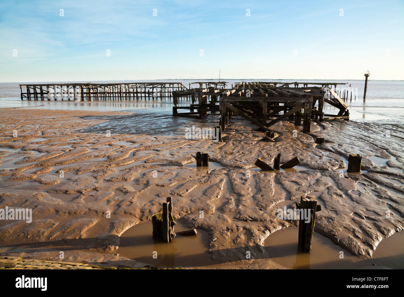 Il dissused West Wharf a Kingston upon Hull, North Yorkshire. Foto Stock